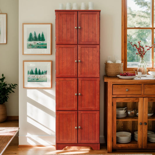 Farmhouse Corner Storage Cabinet – The Ultimate Space-Saving Storage Solution